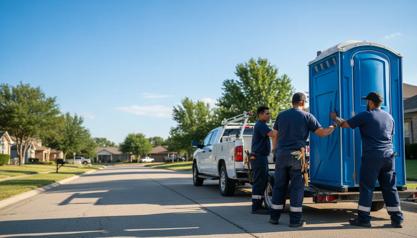 Portable Toilet Rental in Cordova, IL near me
